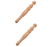 SAFIGLE 2 Piezas De Masajeador De Acupuntura Rodillo De Masaje Multifunción Herramienta De Raspado Varilla De Masaje Corporal Varilla De Masaje De Pies Bolígrafo Manual De Acupuntura