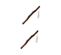 SAFIGLE 2 Piezas De Rodillo De Masaje Para Hombros Herramienta De Masaje Muscular Barra De Madera Barra De Masaje Para El Hogar Barra Raspadora Varilla Raspadora Palo De Madera De