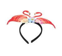 SAFIGLE 2 Piezas Diadema De Flamenco Diademas Para Fiesta Luau Diadema Para Fiesta Hawaiana Accesorios Flamencos Hacer Diadema Favor De Fiesta Diadema De Los 90 Diadema Rosa El Plastico