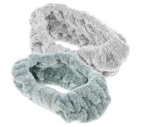 SAFIGLE 2 Piezas Diadema de Maquillaje Banda Cabeza Diadema Bonita Portátil para Spa y Deportes y Maquillaje para Mujer