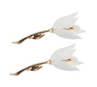 SAFIGLE 2 Piezas Elegante Pin de para Traje de Boda de Novio Corsaje de Zinc Aleación Accesorio de Moda para Hombres y Mujeres