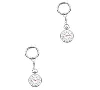 SAFIGLE 2 Piezas Formulario de Estudiante de enfermería Insignia de Estudiante de enfermería cordón de Reloj Ver Clip en Relojes Deportivos Llavero Relojes Reloj de Bolsillo Luminoso