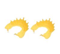 SAFIGLE 2 Piezas Gorro De Ducha Que Bloquea El Agua Gorro De Baño Para La Cabeza Gorro De Ducha Para Niños Gorro De Ducha De Champú Visera De Ducha Protector Dibujos Animados Tipe Bebé