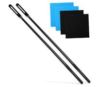 SAFIGLE 2 Piezas Kit De Limpieza De Flauta Bastoncillos De Limpieza Para Flauta Limpiador De Clarinete Caso De Flauta Kit De Mantenimiento De Flauta Limpio Instrumento Musical El Plastico