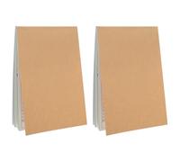 SAFIGLE 2 Piezas Libro de Recibos Comerciales Formularios de Pedido de 2 Partes, Papel Blanco y Soporte de Cartón para Gestión en Oficinas y Negocios Pequeños