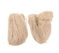 SAFIGLE 2 Piezas Material de Anidación para Pájaros 40 G de Cáñamo Natural | Mezcla para Jaulas Cria Canarios, Simulación de Hábitat, Uso en Jardines y Cestas Nido
