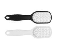 SAFIGLE 2 Piezas Molinillo Acero Inoxidable Para Pies Removedor De Callos y Pedicura Escofina Cuidado Pies Exfoliante Manual Para Kit De Spa