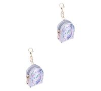 SAFIGLE 2 Piezas Monedero pequeño maletin maletín Carteras carteiras Teclas Purse portamonedas Pocketbook Wallet monederos Zipper Bolsillo de la Cartera Bolsa con Cierre Cartera pequeña