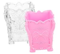 SAFIGLE 2 Piezas Porta Brochas De Maquillaje Organizador De Brochas De Maquillaje Bosque Portavasos De Maquillaje Estuche Para Brochas De Maquillaje Titulares Páginas