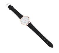 SAFIGLE 2 Piezas Reloj De Señoras Traje De Niñas Chica Relojes Reloj De Chicos Señoras Relojes Reloj Digital Femenino Relojes De Mujer Relojes Digitales para Damas Los Niños Miran Black PU