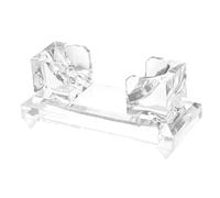 SAFIGLE 2 Piezas soporte de piano de pulgar de instrumentos musicales jewelry display stand aparato para el pulgar bandeja de joyería soporte acrílico kalimba joyas base