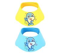 SAFIGLE 2 Piezas Tapa De Champú Gorro De Ducha Para Niños Pequeños Escudo De Lavado Infantil Gorro De Ducha Infantil Protector De Cabeza De Visera Bebé Pestaña Gorra De Pelo Eva