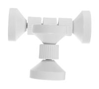 SAFIGLE 2 piezas Topes Ajustables para Cabecero de Cama Herramienta Antivibración con Almohadilla EVA Silenciosa Estabilizadores para Marco de Cama Accesorios para Muebles y Pared Blanco
