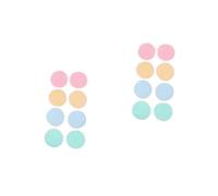 SAFIGLE 2 Series Almohadillas Desmaquillantes Reutilizables De De Bambú Pack De Unidades Lavables Y Ecológicas Para Limpieza Facial Diaria Para Mujeres Hombres Y 8 Piezas*2