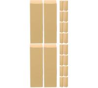 SAFIGLE 2 Series Caja De Pintalabios Contenedor De Lápiz Labial De Papel Cajas Casos Mini Mate Brillo De Labios Contenedores A Granel Organizador De Maquillaje Vanidad 50 Piezas*2