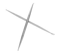 SAFIGLE 2 Series Detector Auricular Chapado Detección Punta De Prueba Pluma De Acupresión Del Oído Bolígrafo De De Silver Inoxidable 2 Piezas*2