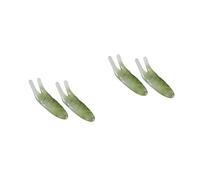SAFIGLE 2 Series Masajeador De Puente Nasal Raspador Aplicador Facial De Cera De Abejas Raspador Nasal Bálsamo Limpiador Herramienta De Barra De Cera 2 piezas*2 Color Aleatorio