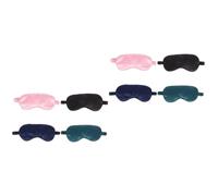 SAFIGLE 2 Series Máscara De Ojos Suave Para Relajación Y Descanso Pack De Colores 4 Piezas X 2