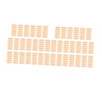 SAFIGLE 2 Series Ronquidos Simples Tiras Nasales Antirronquidos Adultos Cinta Para Dormir Tira Para Dormir Cintas Para Respirar Por La Boca Cinta Bucal Tela No Tejida Brown 120 Piezas*2