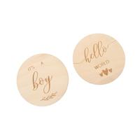 SAFIGLE 2 Uds Tarjeta Conmemorativa De Crecimiento Babyboy Tarjeta De Mensual Para Tarjetas De Para Recién Nacido De Para Cristales De Soda Tarjetas
