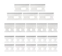 SAFIGLE 20 Cuchillas de Repuesto para Crimpadora de Cable Ethernet Cortador Multiuso 14X10 MM 14X12 MM y 21X10 MM Accesorios para Herramienta Manual de Crimpado Pack 20 Piezas para