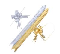 SAFIGLE 20 Piezas Arco Decorativo De Arte Latte Lazos De Cinta para Envolver Tirar De Lazos Envolver Moños para Lazos De para Arcos para Ramo El Plastico