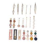SAFIGLE 20 Piezas Clips de Perlas Acrílicos para Mujer Accesorios de Cabello Elegantes y Versátiles para Fiestas Bodas Especiales