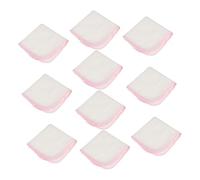 SAFIGLE 20 Piezas pequeño Cuadrado de Gasa Toalla de Cara de bebé de algodón Toalla Turbante para el Cabello Toallas Toalla Bebe Absorbente Toalla de algodón de Doble Capa Absorber Agua
