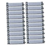 SAFIGLE 20 Piezas Varilla Para Rizar El Cabello Rulo Autoadherente Rizador De Pelo Para Permanentes y Rizos Para Peinar El Cabello Rulos Por Caja Sin Presión