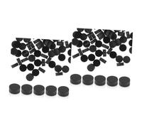 SAFIGLE 200 Piezas nota de guitarra incrustaciones de traste decoración para ukelele guitarras material de incrustaciones de puntos punto del diapasón ronda Accesorios instrumento Acrílico