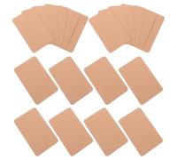 SAFIGLE 200 Unidades Tarjetas de Índice en Blanco y Resistentes al Desgaste Fáciles de Llevar de Papel Kraft Rectangular Ideales para Entrenamiento de Vocabulario y Manualidades