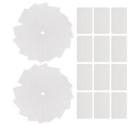 SAFIGLE 200 Unidades Tarjetas Didácticas en Color Claro de Cartulina, Portátiles Amplio Espacio para Escribir, Ideales para Artes Creativas y Aula Escolar