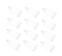 SAFIGLE 20piezas Bolsas Exprimibles De Viaje Para Loción De Reutilizables Boquilla Unidades Para Maquillaje Cremas Líquidos Para Maletas y Mochilas De Viaje