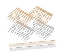 SAFIGLE 20piezas Material De Horquilla Para Mujer Peinetas Decorativas De Fijación Fuerte Accesorios De Peinado Para Moño o Recogido Diy Kit De Bricolaje Peinetas Francesas Laterales Cabel