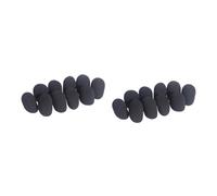 SAFIGLE 24 Piezas Funda de esponja para micrófono pantalla de micrófono cubierta del parabrisas del micrófono auriculares cojines de micrófono cubierta del micrófono filtrar q7
