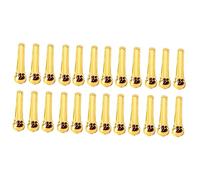 SAFIGLE 24 Piezas maniquí inflable pasadores de puente de guitarra de metal reemplazo de guitarras pasadores de puente de guitarra de latón balada alfiler Accesorios cuerda de guitarra