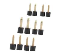 SAFIGLE 24pares Puntas Antideslizantes Para Tacones De Puntas De Zapatos De Tacón Diseño Forma De Previene Deslizamientos y Negro Varios