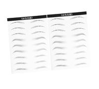 SAFIGLE 2hojas Pegatinas Impermeables Para Cejas Parche Para Cejas Artificiales Simulación De Herramientas De Maquillaje Para Resistentes Al Agua Larga Duración Para Maquillaje Diario o Ev