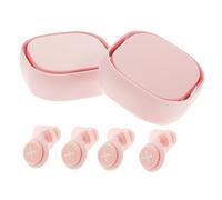 SAFIGLE 2juegos Aislamiento Acústico De Silicona Para Dormir Cómodos y Antirronquidos Para Estudiantes y Viajes