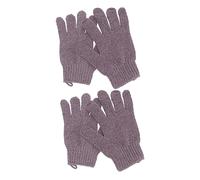 SAFIGLE 2par Guante Cepillo Corporal Baño Exfoliante Guante Ducha Depurador Manopla