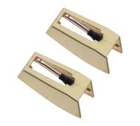 SAFIGLE 2piezas Aguja Para Tocadiscos Vintage De Repuesto Agujas Para Tocadiscos De Vinilo Fonógrafo y Clásicos