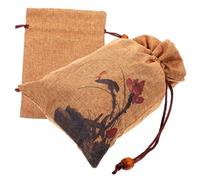 SAFIGLE 2piezas Bolsa De Cordón Para Guardar Pulseras De Cuentas Budistas Bolsa De Obsequio Para Fiestas De Material Para Organizar Joyería