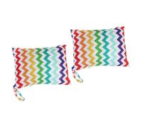 SAFIGLE 2piezas Bolsa para De Niño con Doble y Diseño Reutilizable y Lavable para Guardar Mojados y Accesorios De Niño