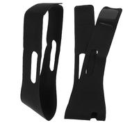 SAFIGLE 2piezas Correa Antirronquidos De Barbilla Elástica Diseño Cómodo y Transpirable Corrección De Respiración Paquete De Unidades Negro Para Hombres y Mujeres Prevención Efectiva