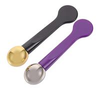 SAFIGLE 2piezas Cuchara Para Crema De Ojos Masajeadora Profesional Aplicador Conveniente Para Diario Para Aplicar y Masajear Alrededor Ojos