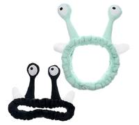 SAFIGLE 2piezas Diademas Faciales Cuidado Diademas Elásticas Para Mujeres y Niñas De Baño
