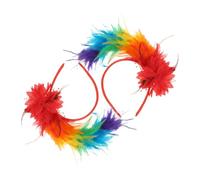 SAFIGLE 2piezas Diademas Vintage Para Mujer Tocado De Para Accesorios Cabello Para Fiesta o Cosplay