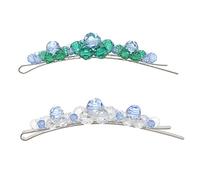 SAFIGLE 2piezas Horquillas Pelo Pinzas Decorativas Cabello Horquilla Flequillo Para Mujeres y Niñas Preciosa Pinza Pelo