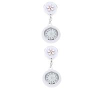 SAFIGLE 2piezas Reloj De Enfermera Decorativo Portátil Fob para Cumpleaños y Navidad para Mujeres Profesionales Medicina