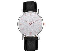 SAFIGLE 2piezas Reloj De Pulsera Elegante para Mujer Diseño Clásico Correa De Imitación Resistente y Ligero para Uso Casual y Ocasiones Especiales